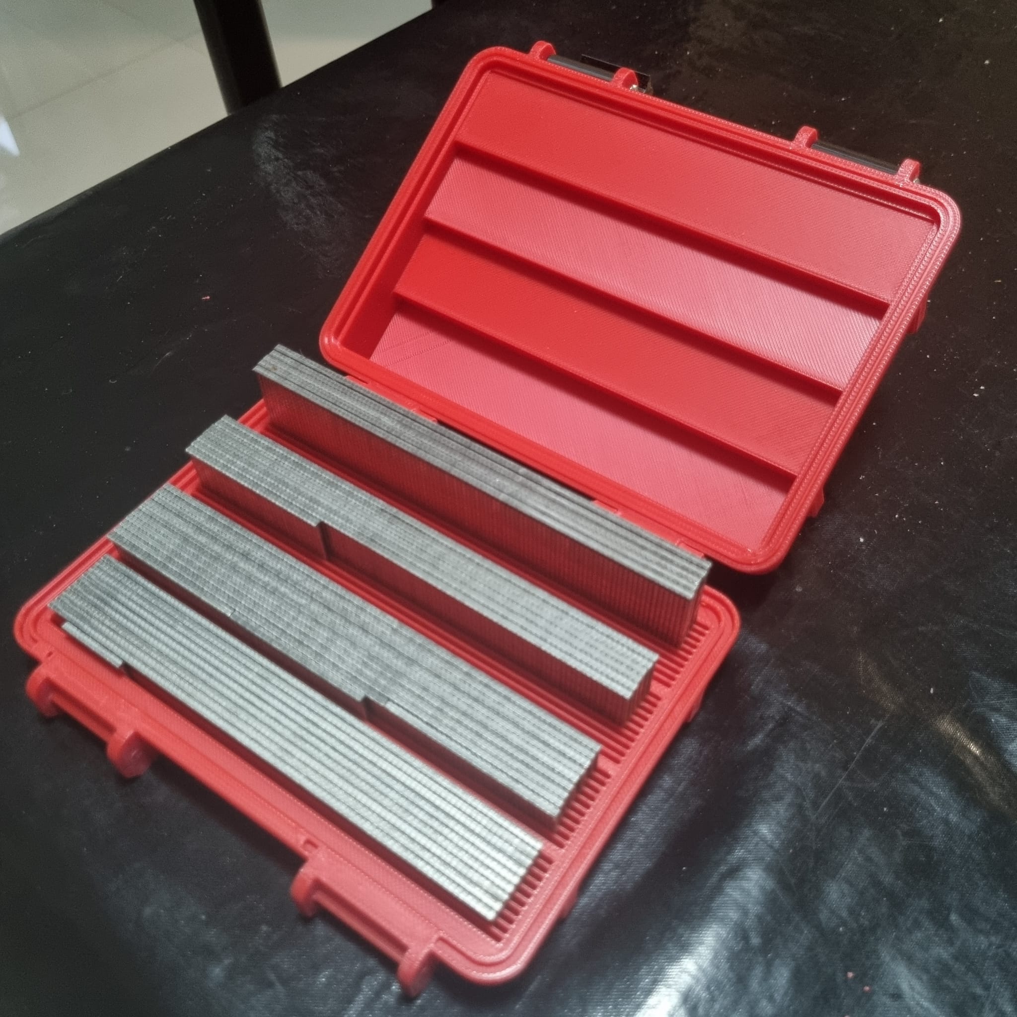 Brad Nail Storage Box v2 by Mike2121 Download free STL model