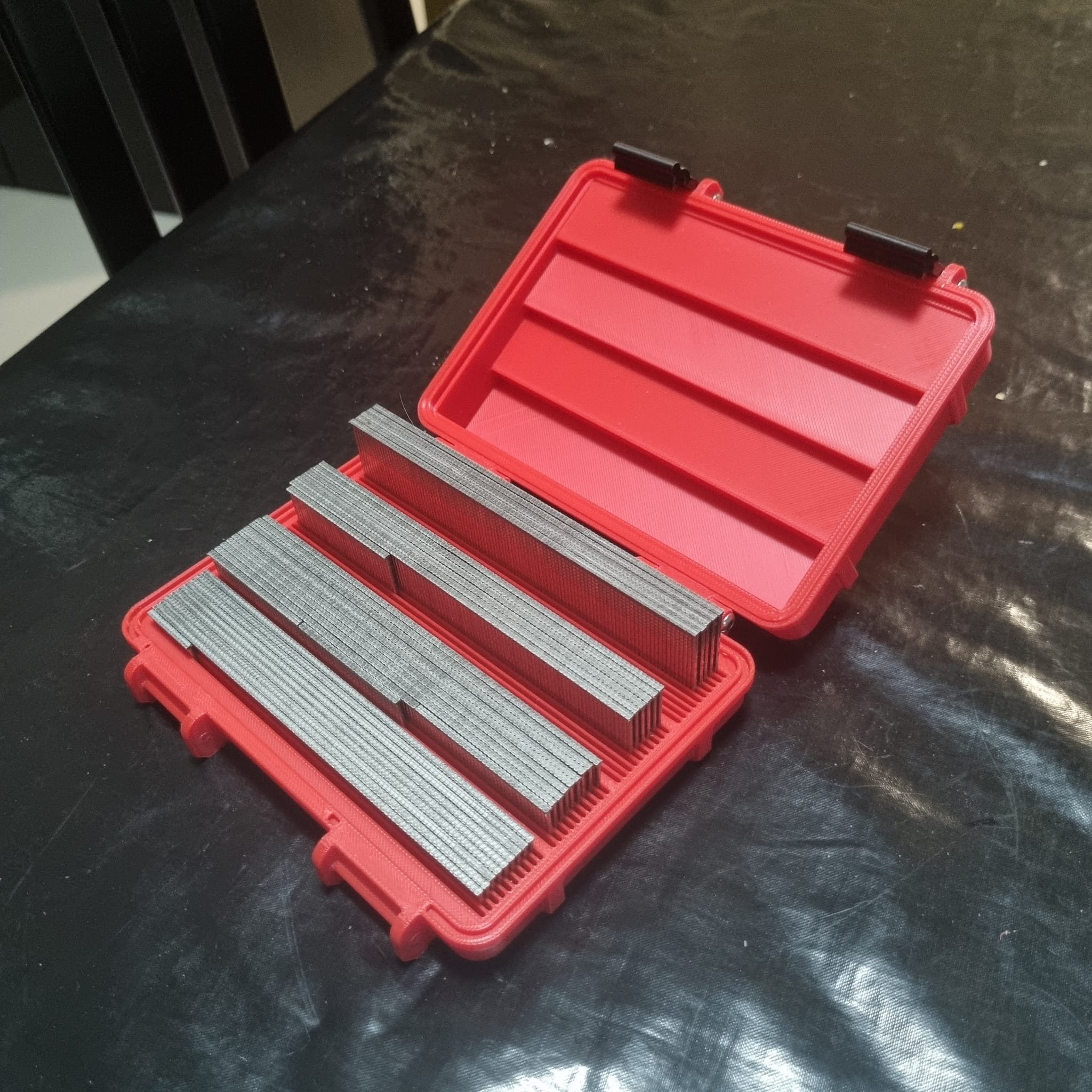 Brad Nail Storage Box v2 by Mike2121 Download free STL model