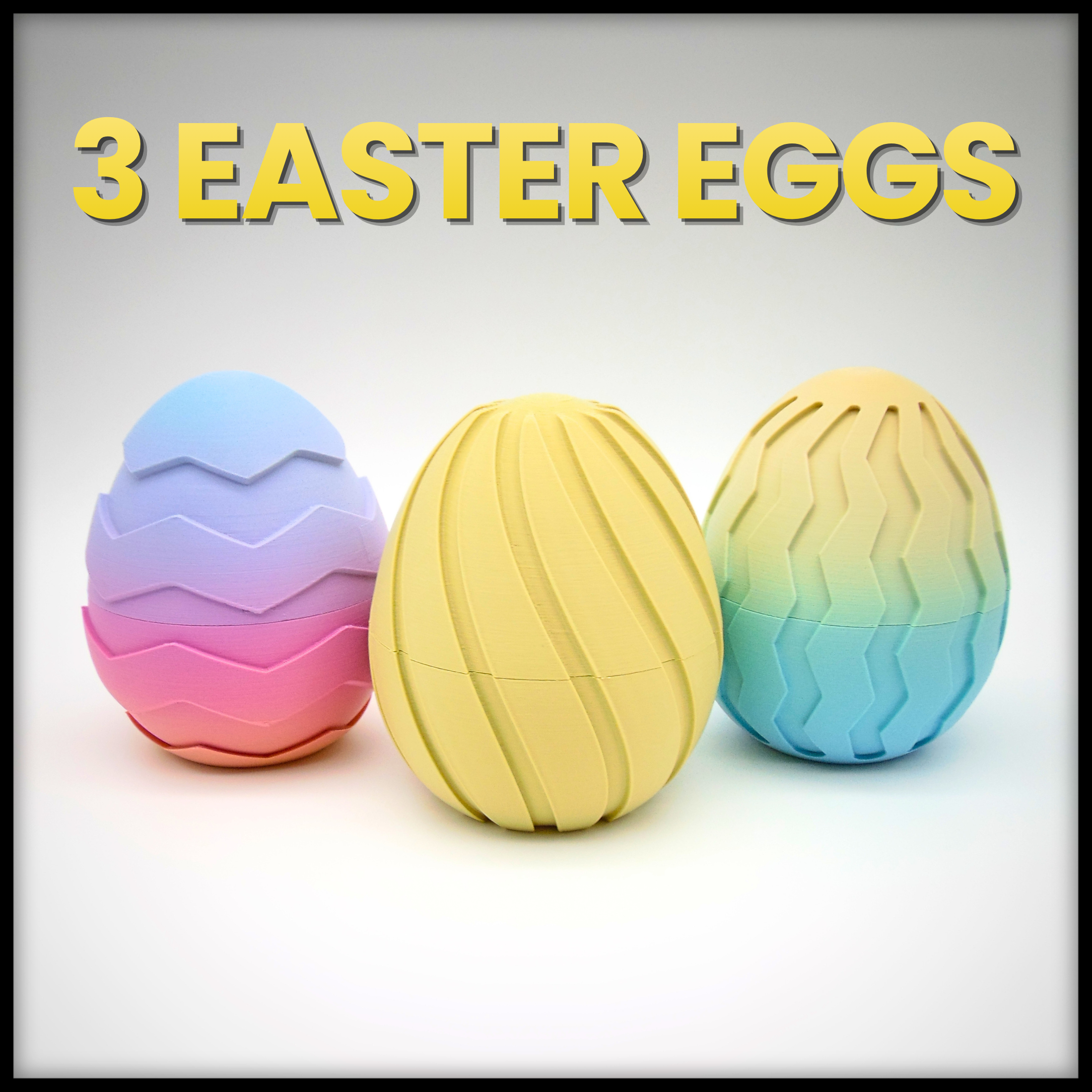 Patterned Easter Egg Collection