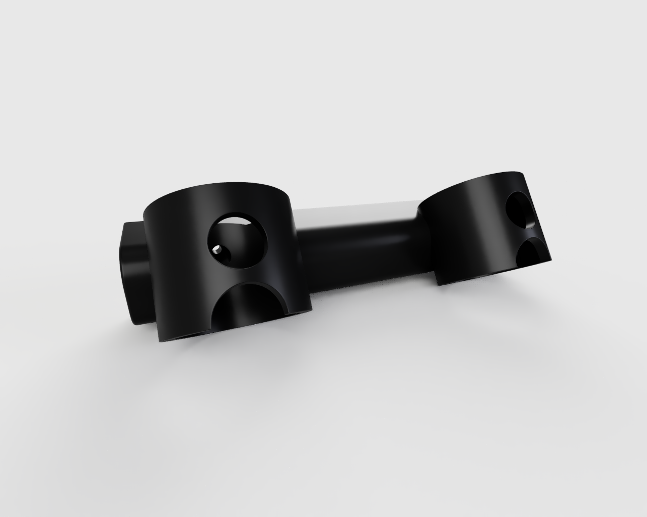 Double Dyson Angled Accessory Wall Mounted Holder