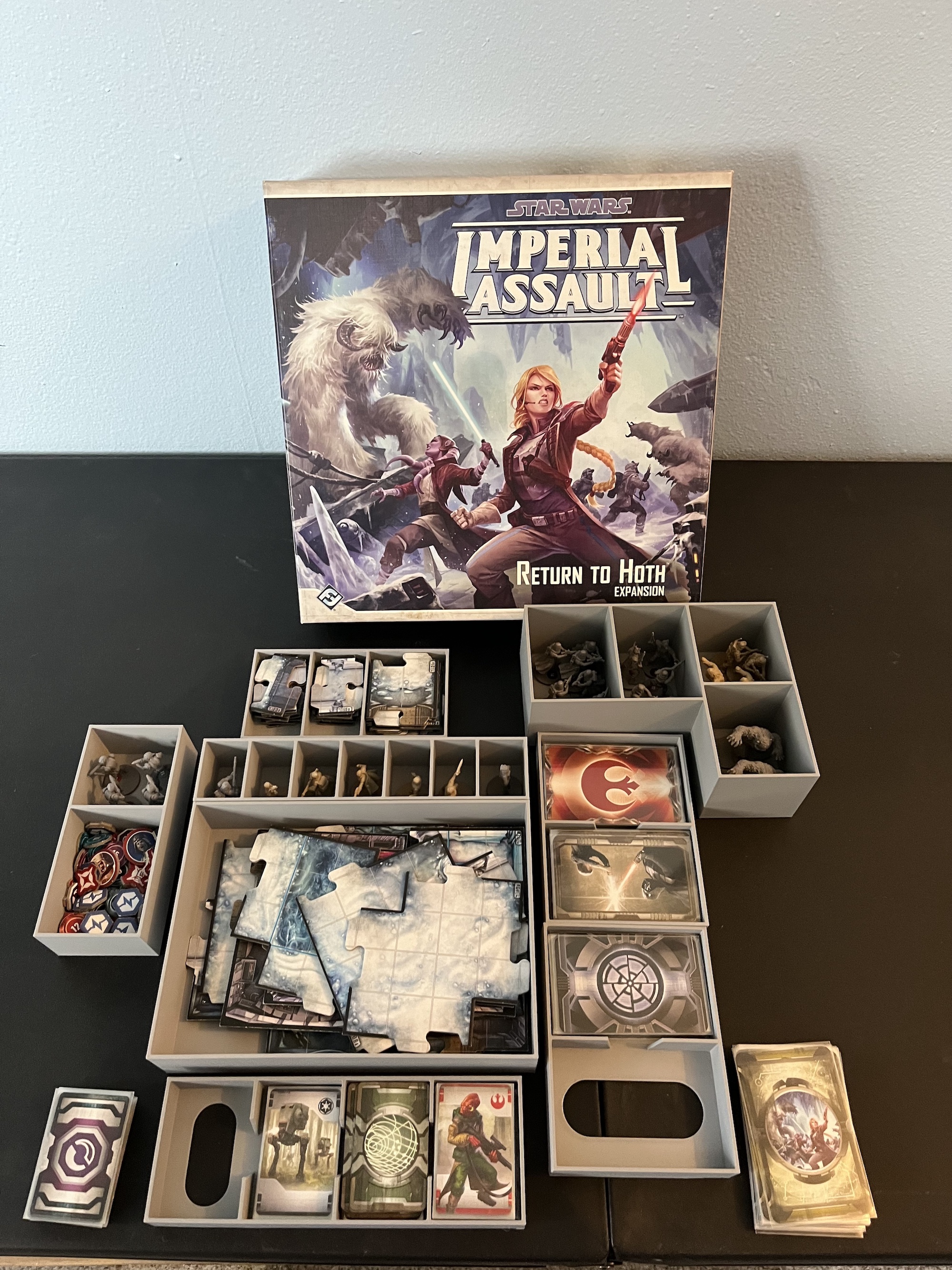 Imperial Assault Return to Hoth Storage solution