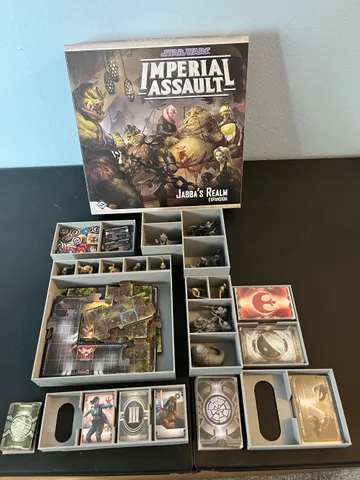 Imperial Assault Jabba Realm Storage solution