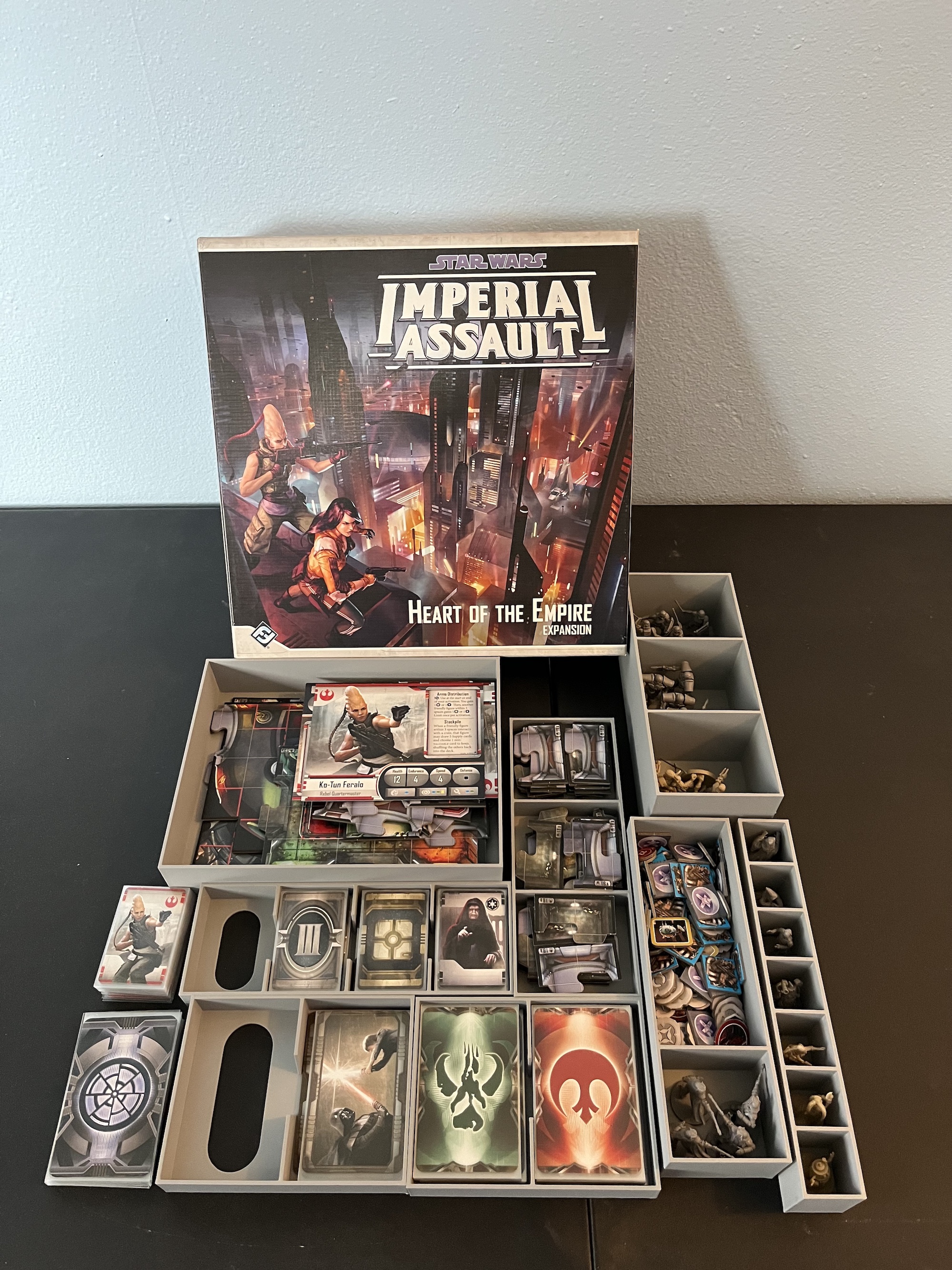 Imperial Assault Heart of the empire storage