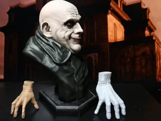 Fester Addams Bust by JS-studio | Download free STL model | Printables.com