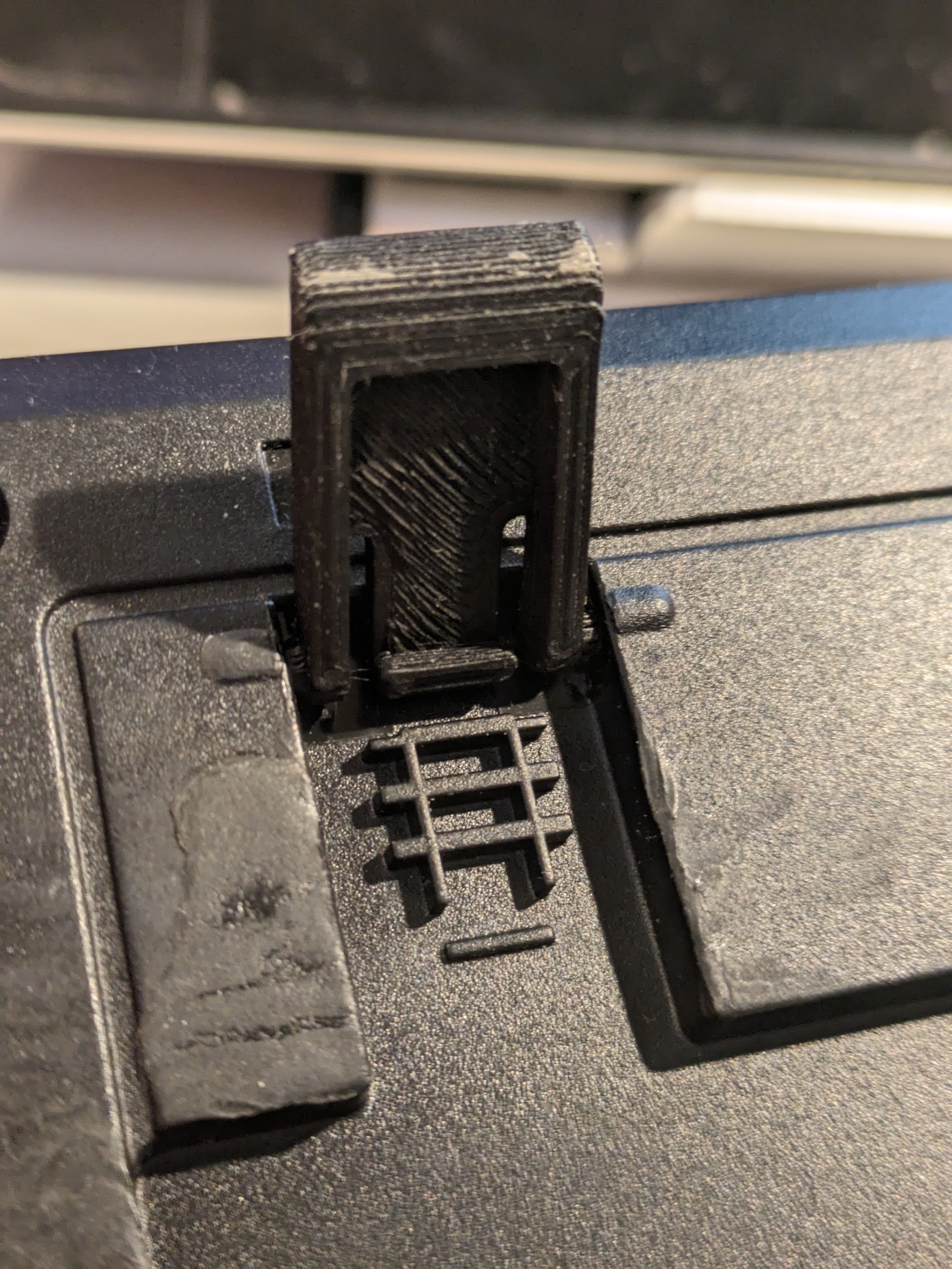 Foot for K120 Logitech Keyboard by ahcox Download free STL model