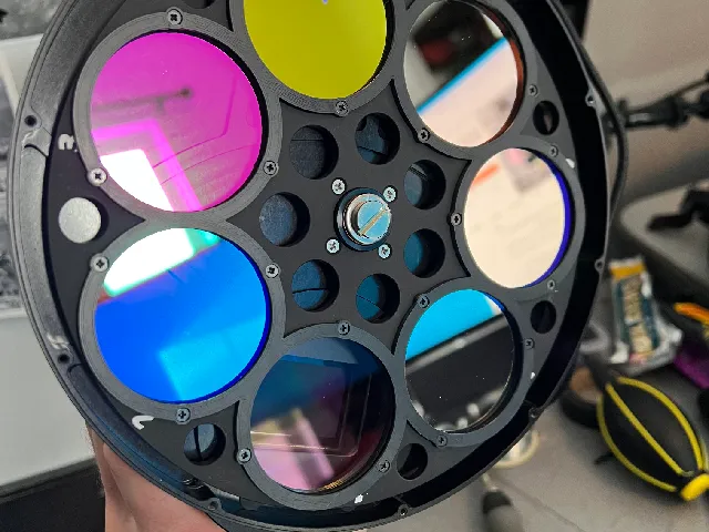 Filter mask for player one Phoenix  50mm filter wheel for chroma filters unmouted