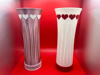 Valentine Heart Vase
