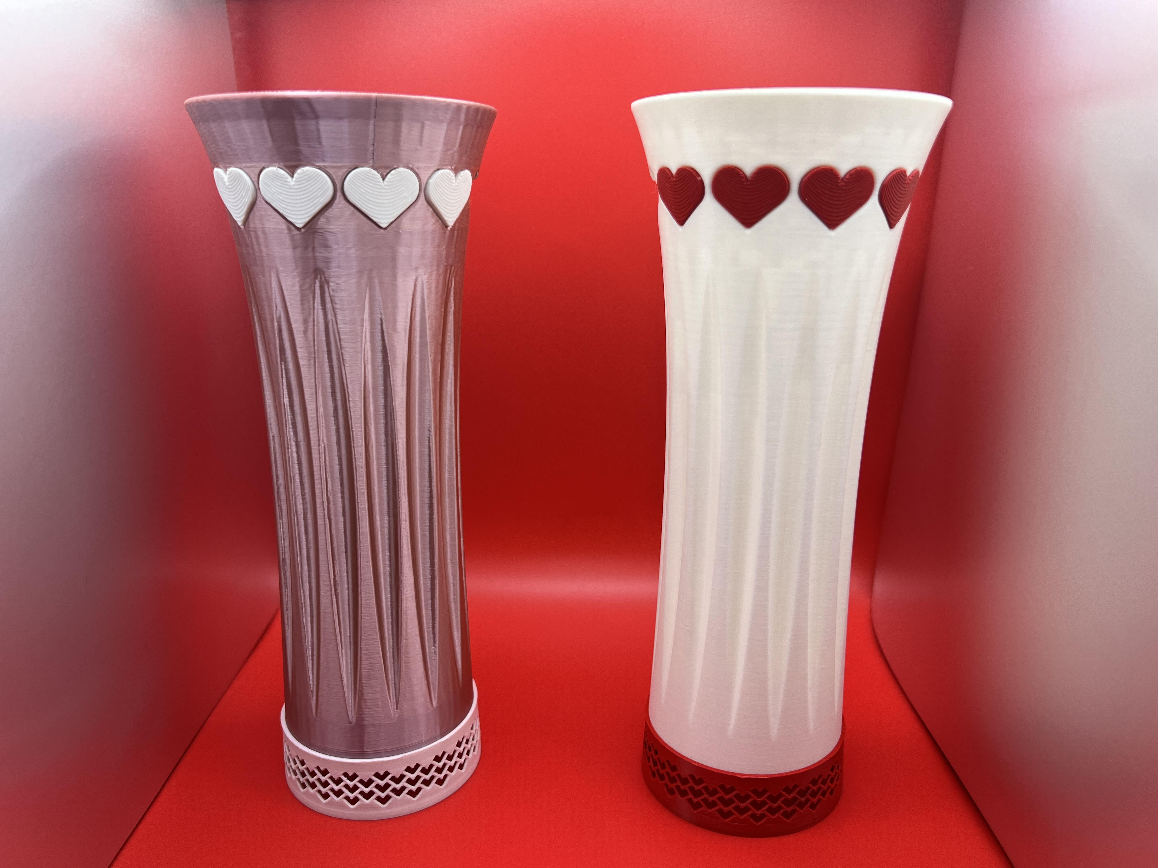 Valentine Heart Vase