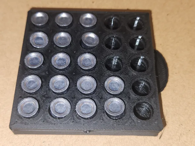 .30 Cal (7.62mm) Airgun pellet sorting trays