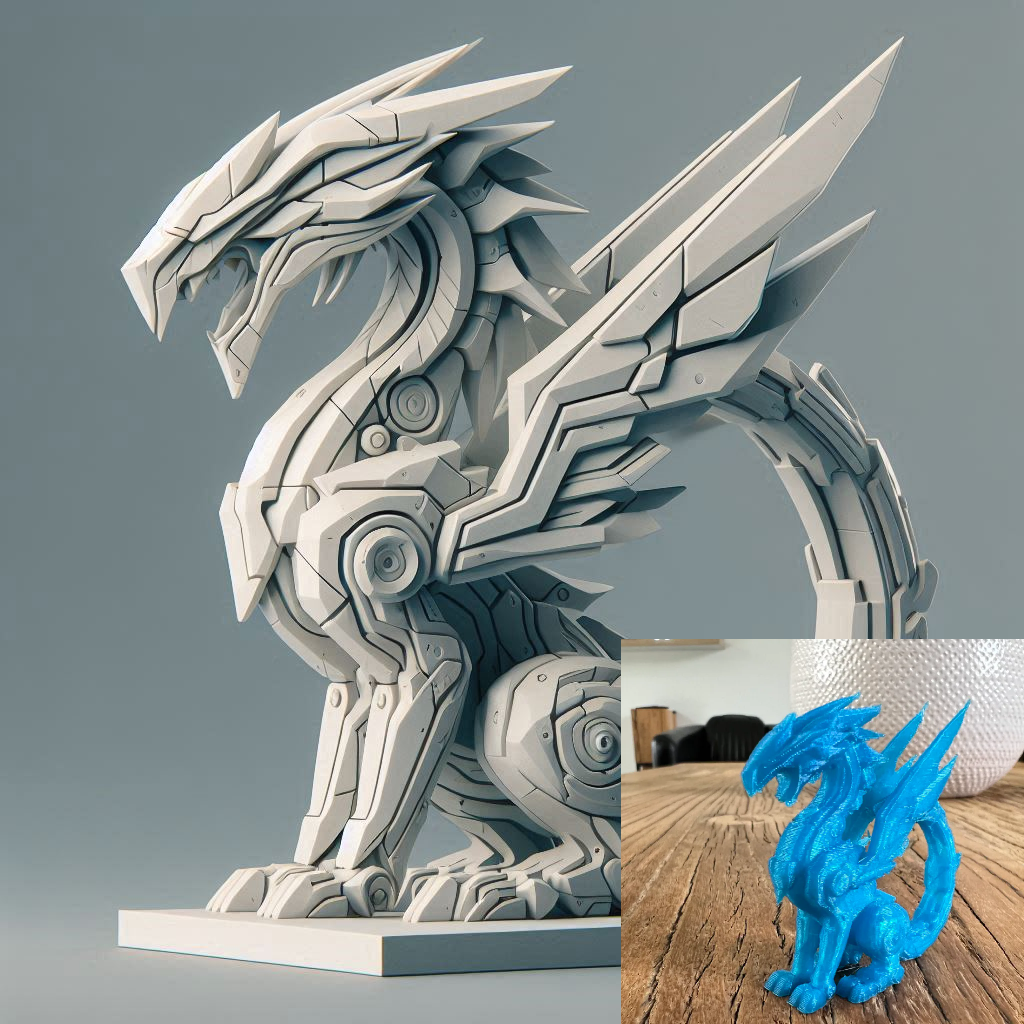 Futuristic Dragon #1