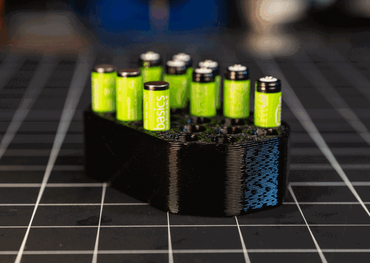 Rechargeable Battery Holder AAA by BubsBuilds Download free STL
