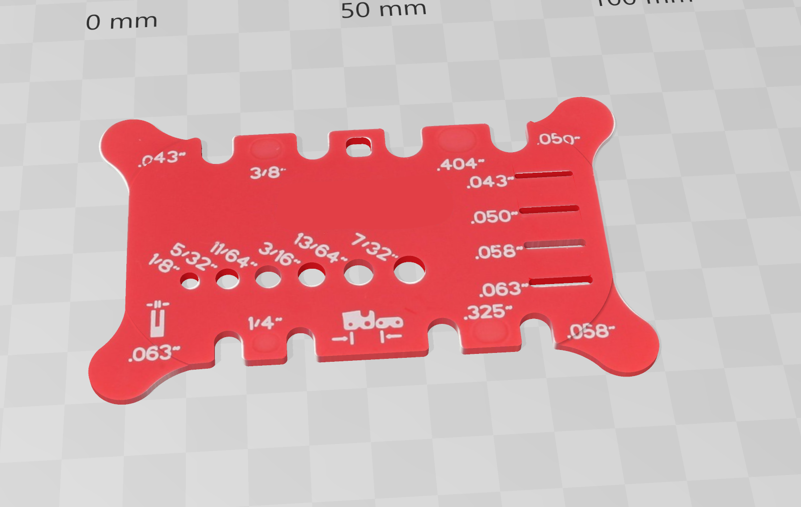 Chain Measuring Tool (BETA) (metric + imperial) by Kdyrja Download