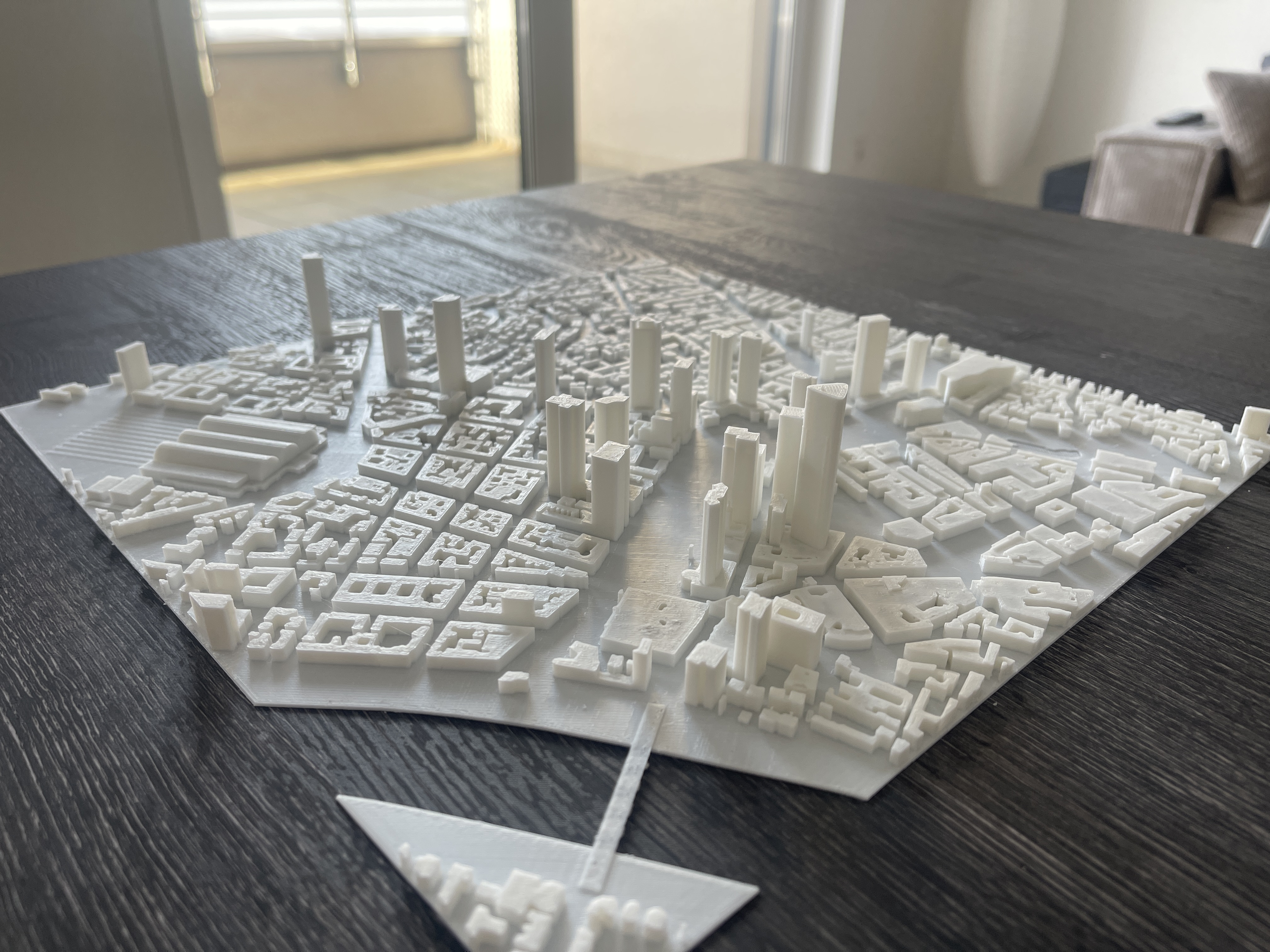 Frankfurt City 3D Miniature