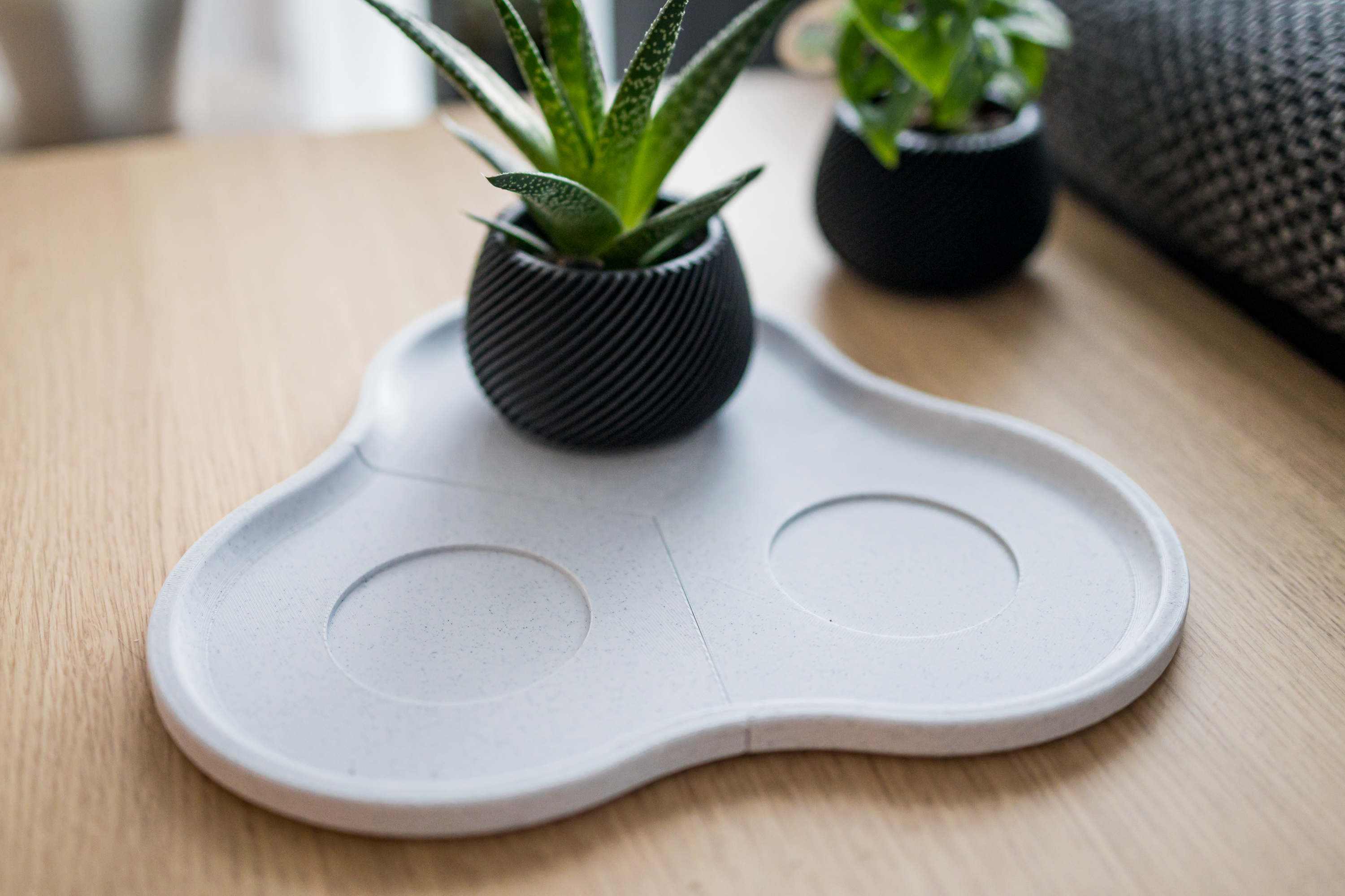 Modular Plate for "Modern spiral planter" par Patrick H Téléchargez gratuitement un modèle STL