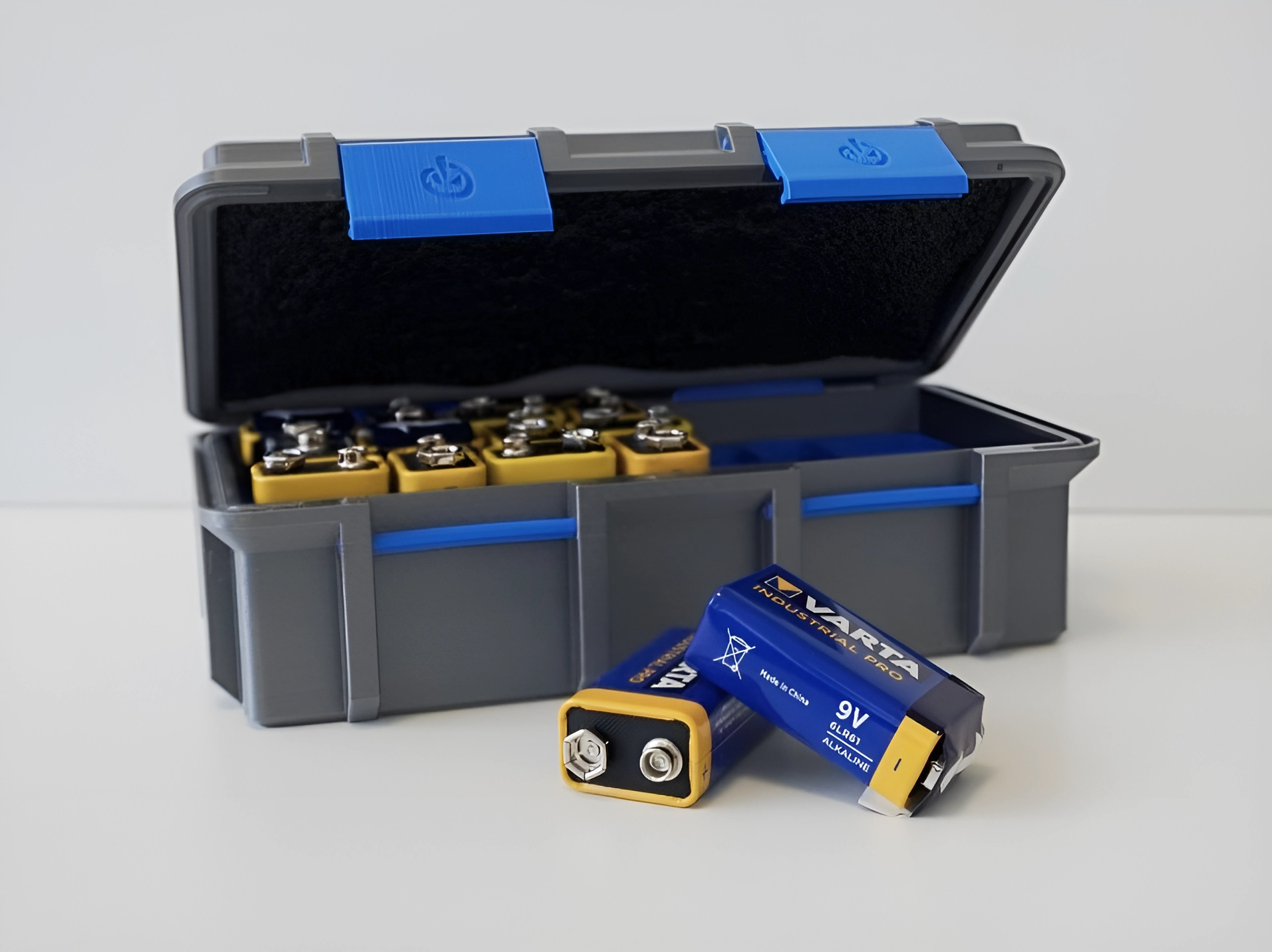 9V Battery Box 3D model thumbnail