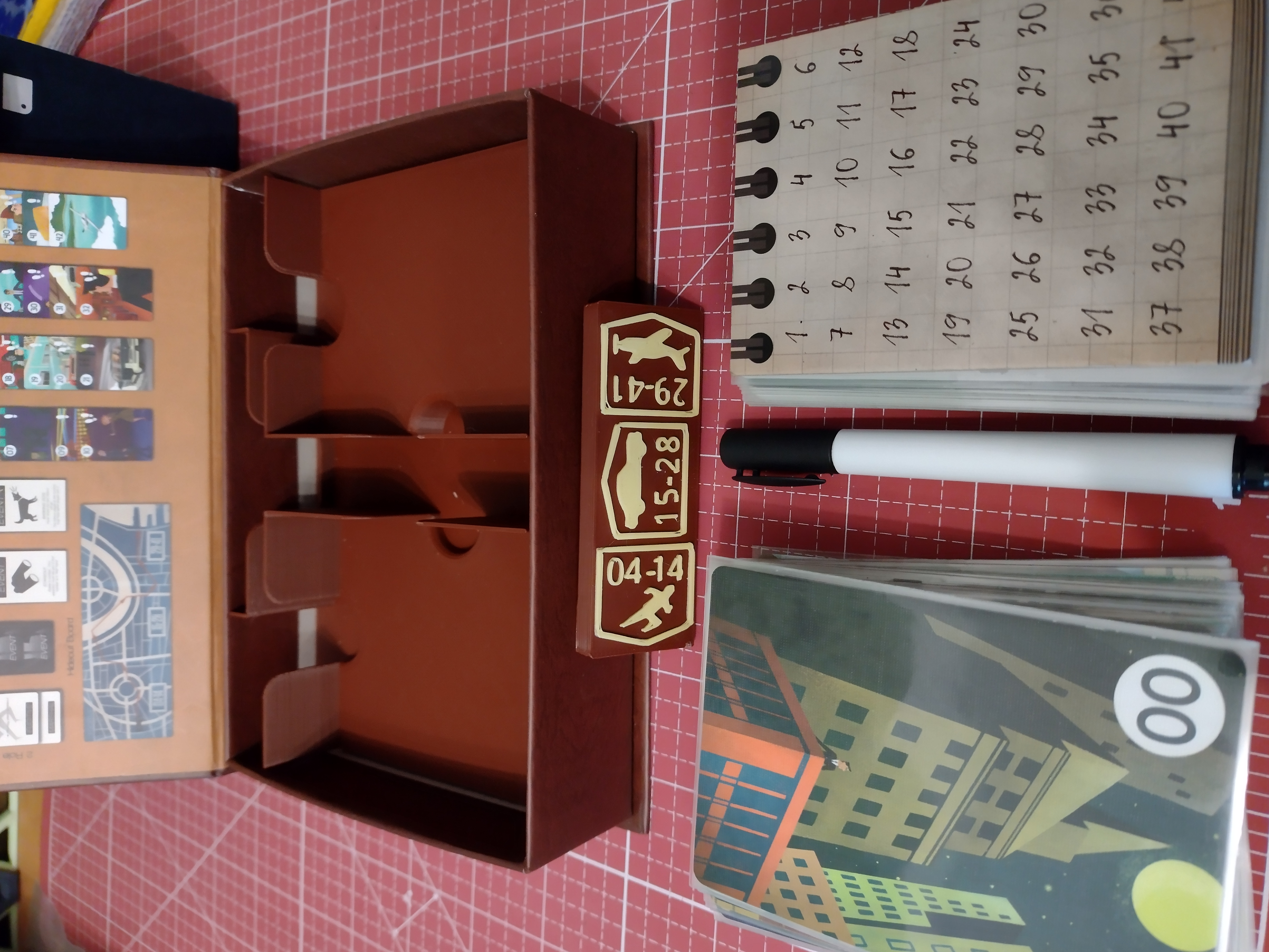 Fugitive Boardgame Inlay