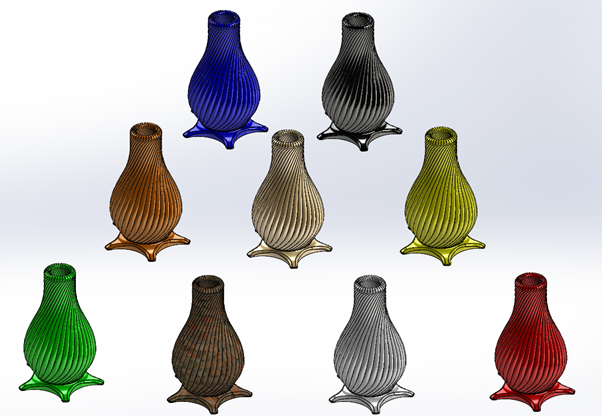 Miniatura 8 do modelo 3D Flower Vase