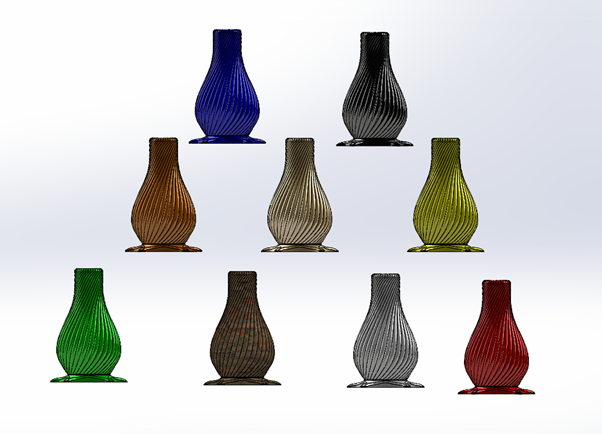 Miniatura 7 do modelo 3D Flower Vase