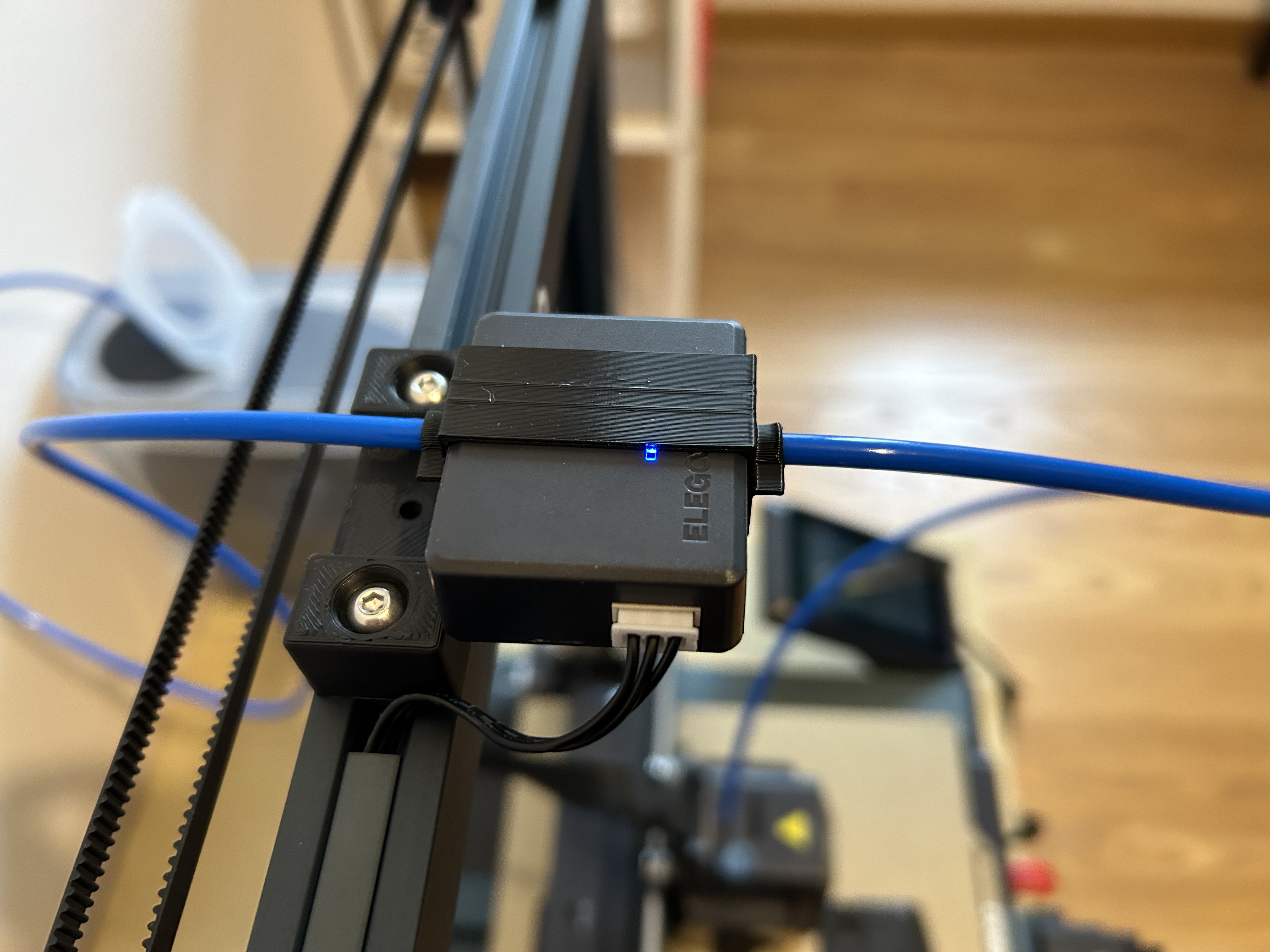 Elegoo Neptune 4-Pro Runout Sensor tube holder
