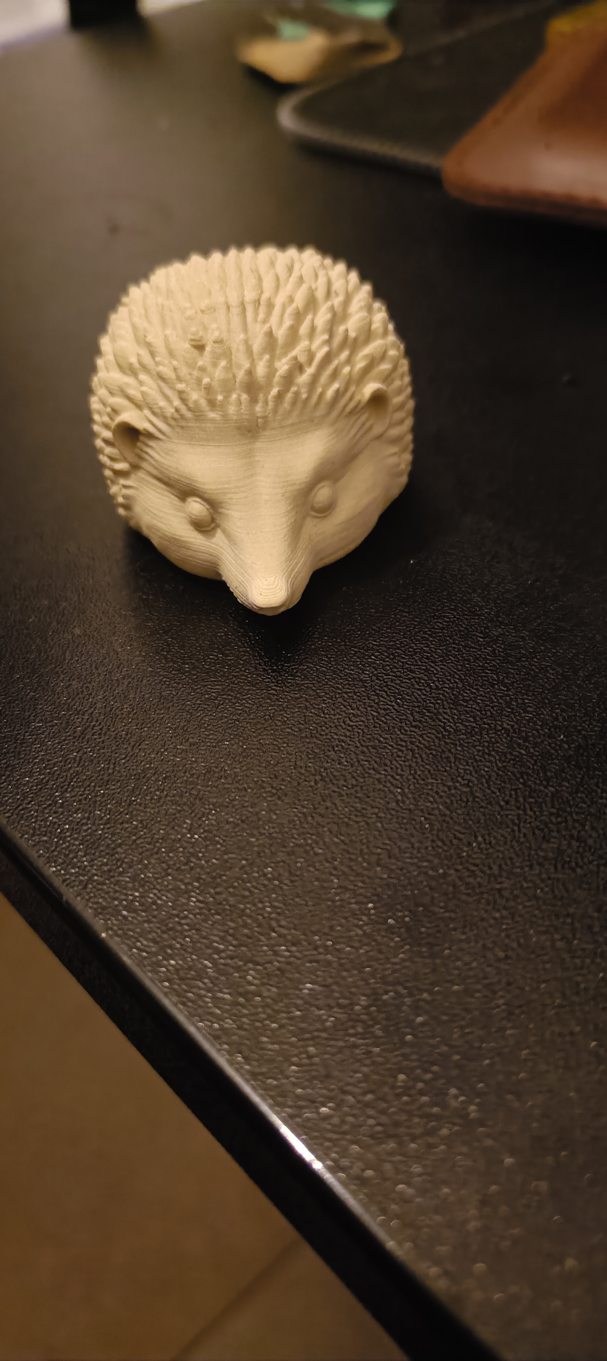 Hedgehog wall decoration or door knob.
