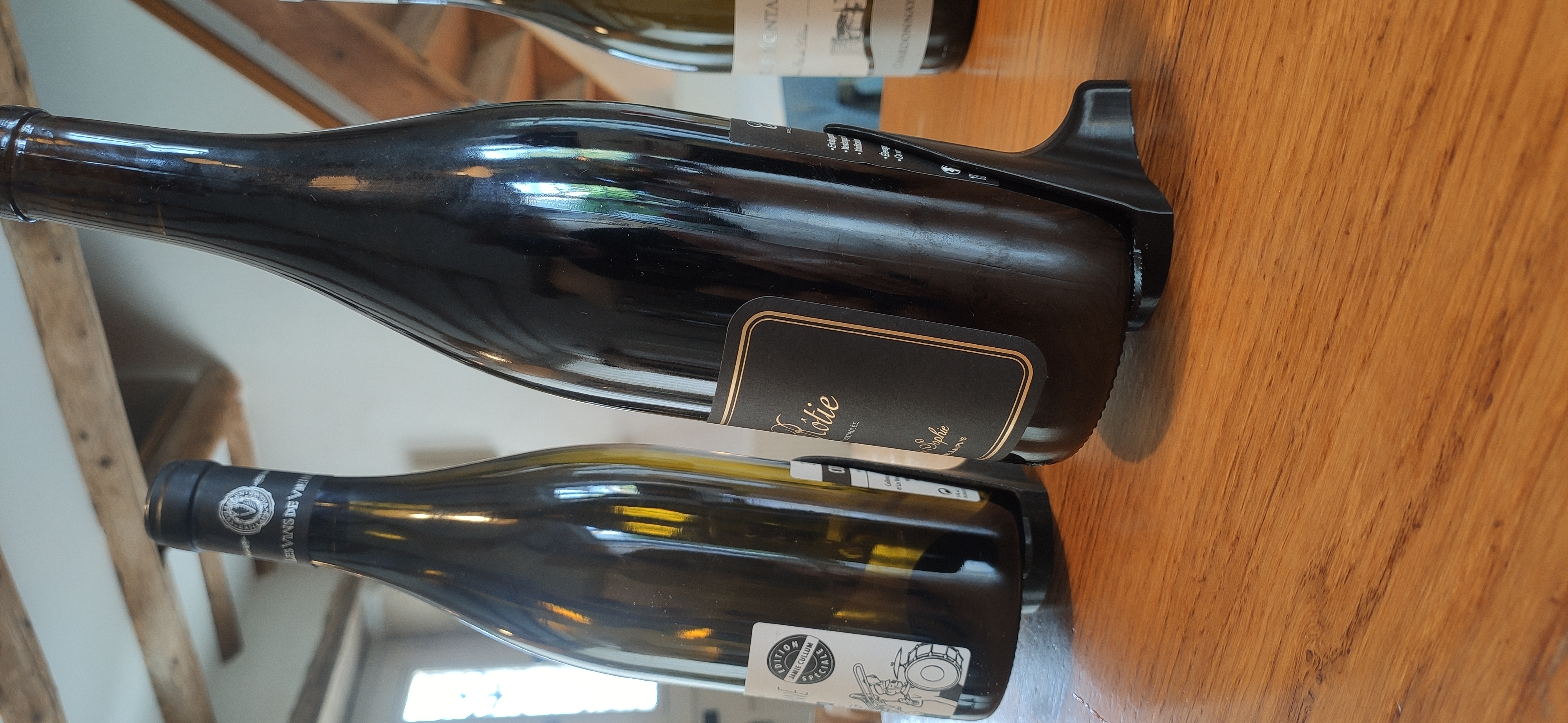 Wine bottle stand / support bouteille de vin