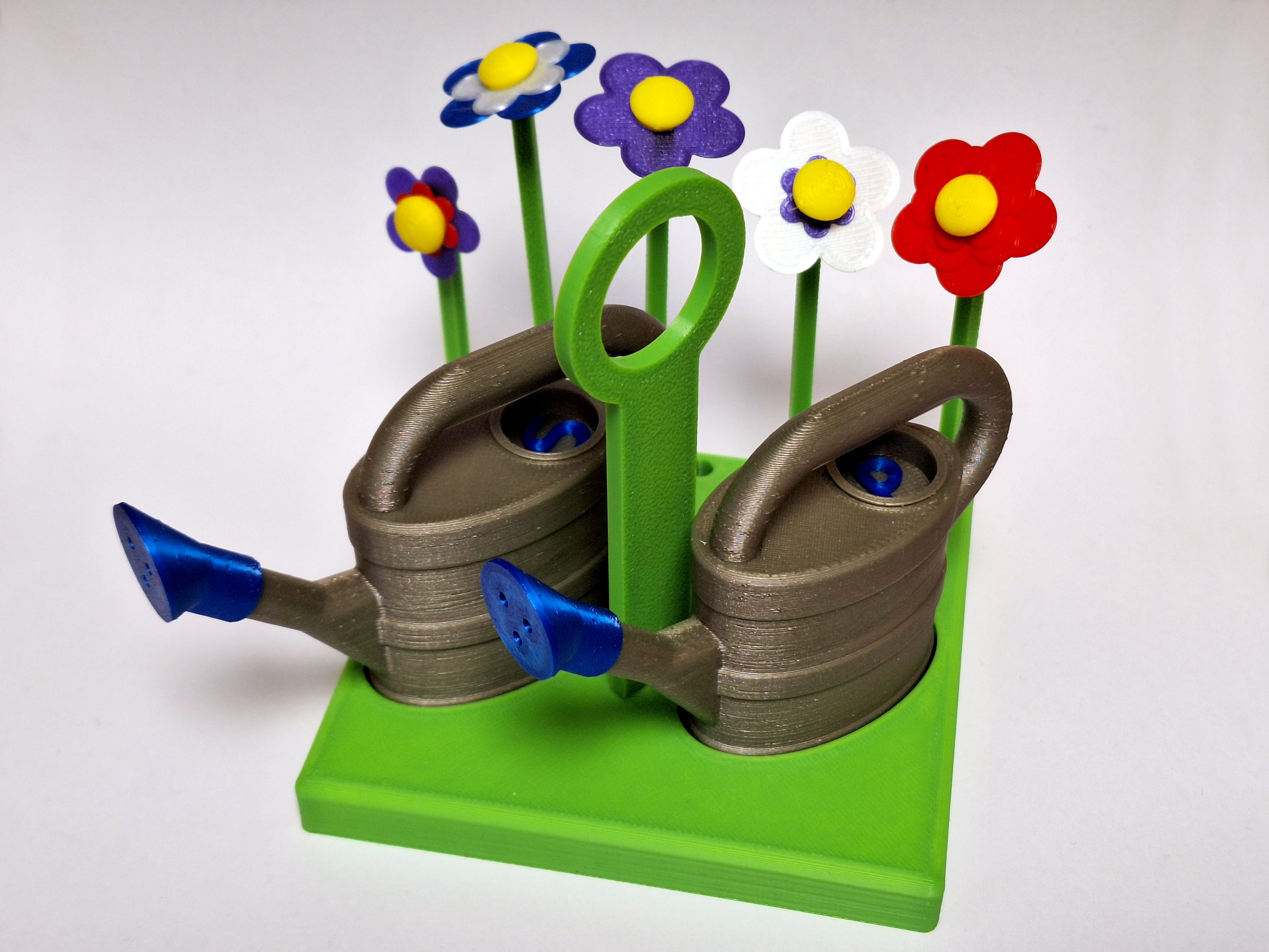 Flower meadow for salt shakers