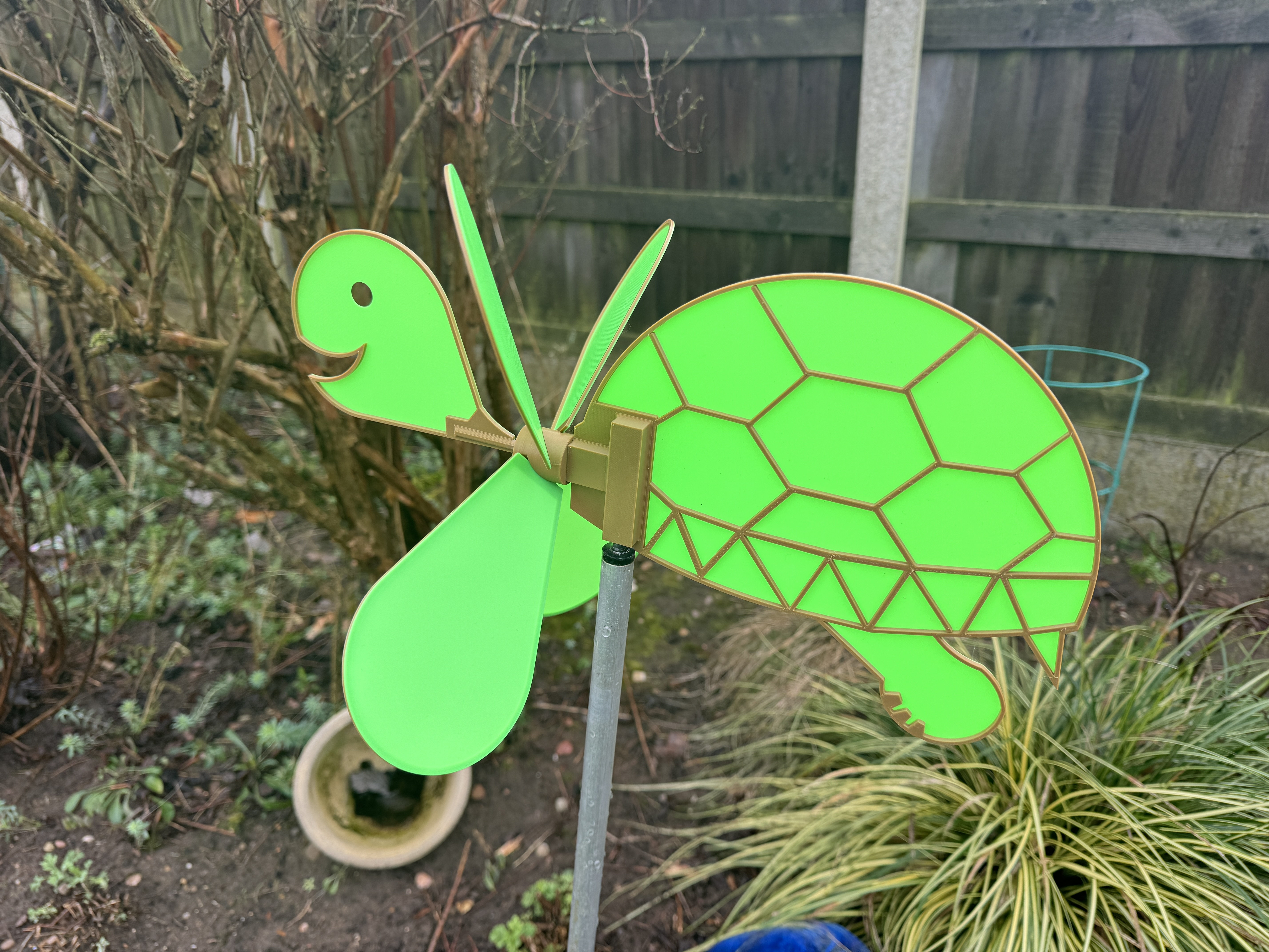 Turtle Wind Spinner Toy - 2 Colour