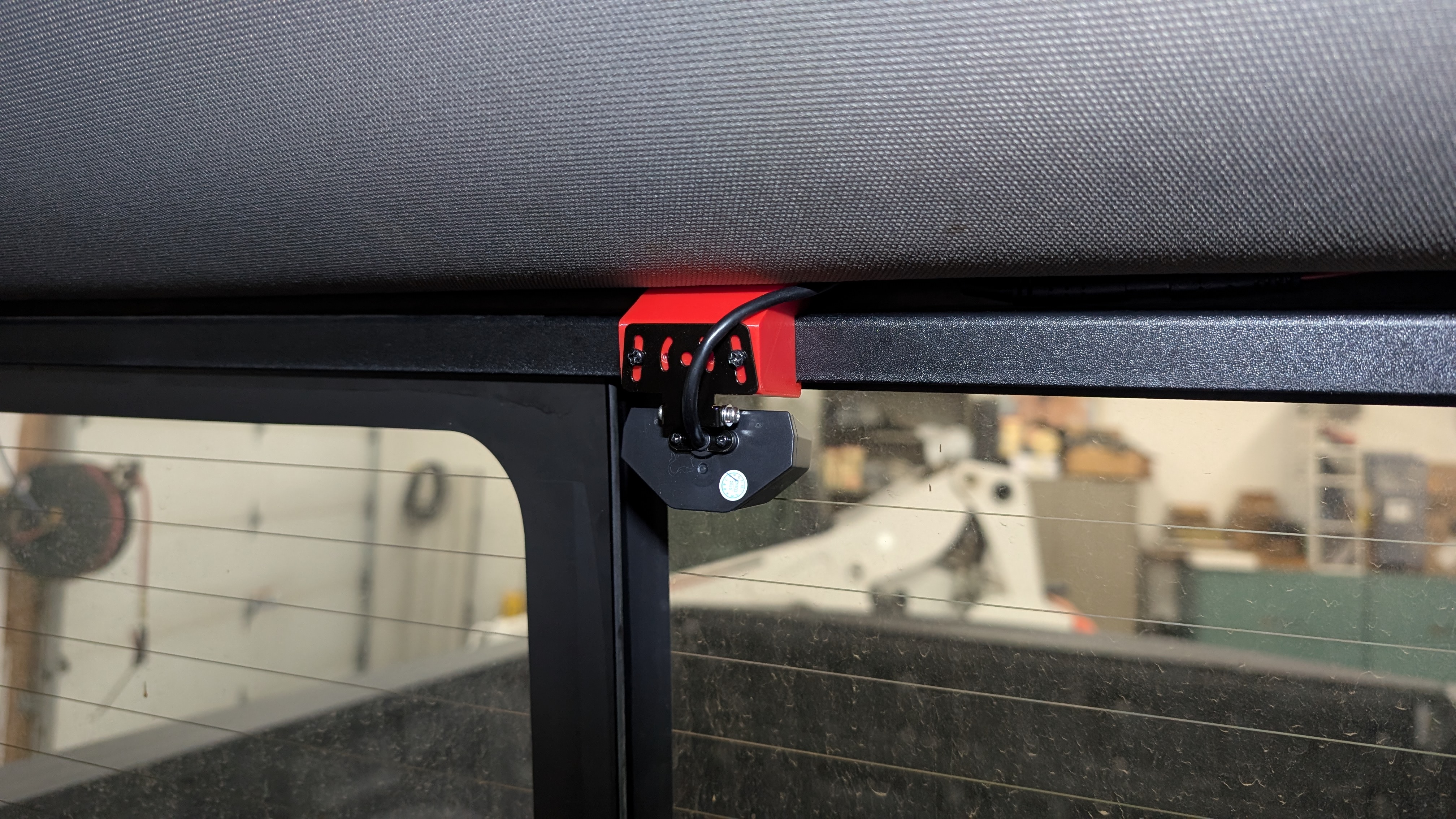Wolfbox rear camera mount for Super Duty 2017+