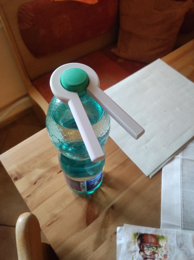 PET bottle opener (parametric) 3D model