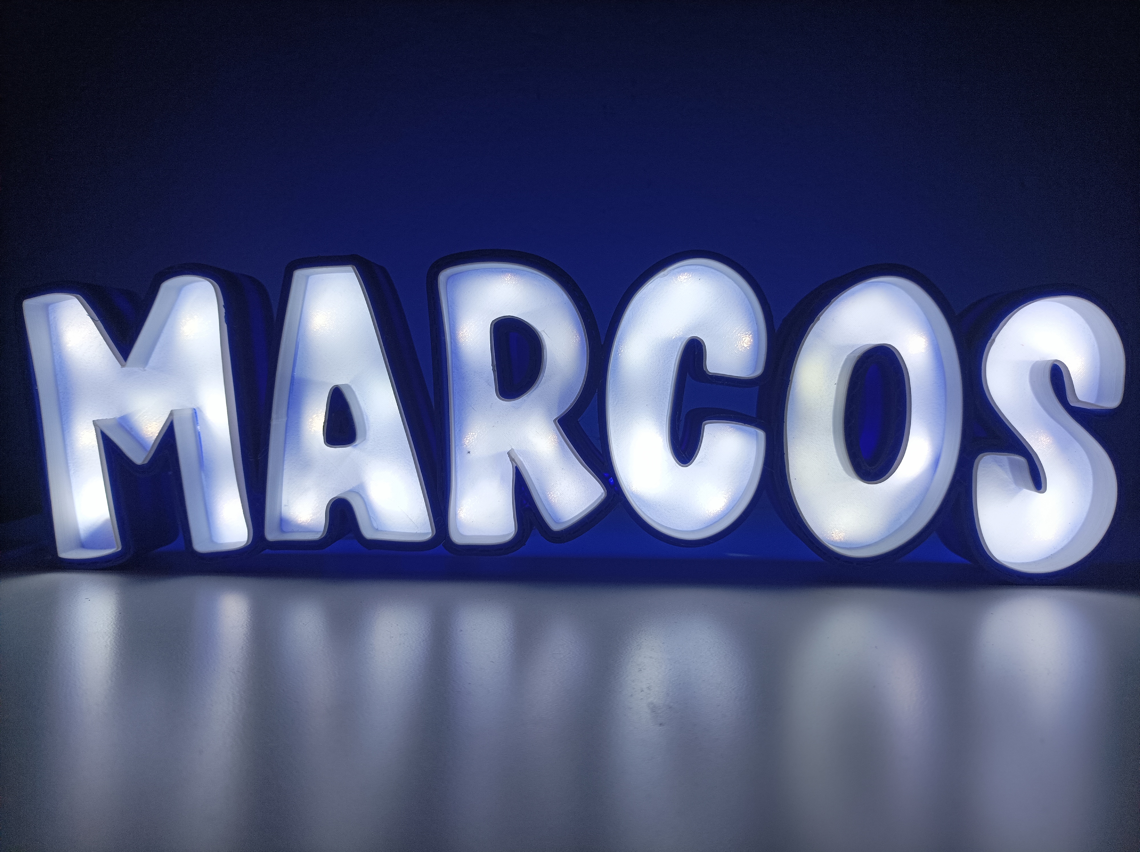 Letrero Marcos