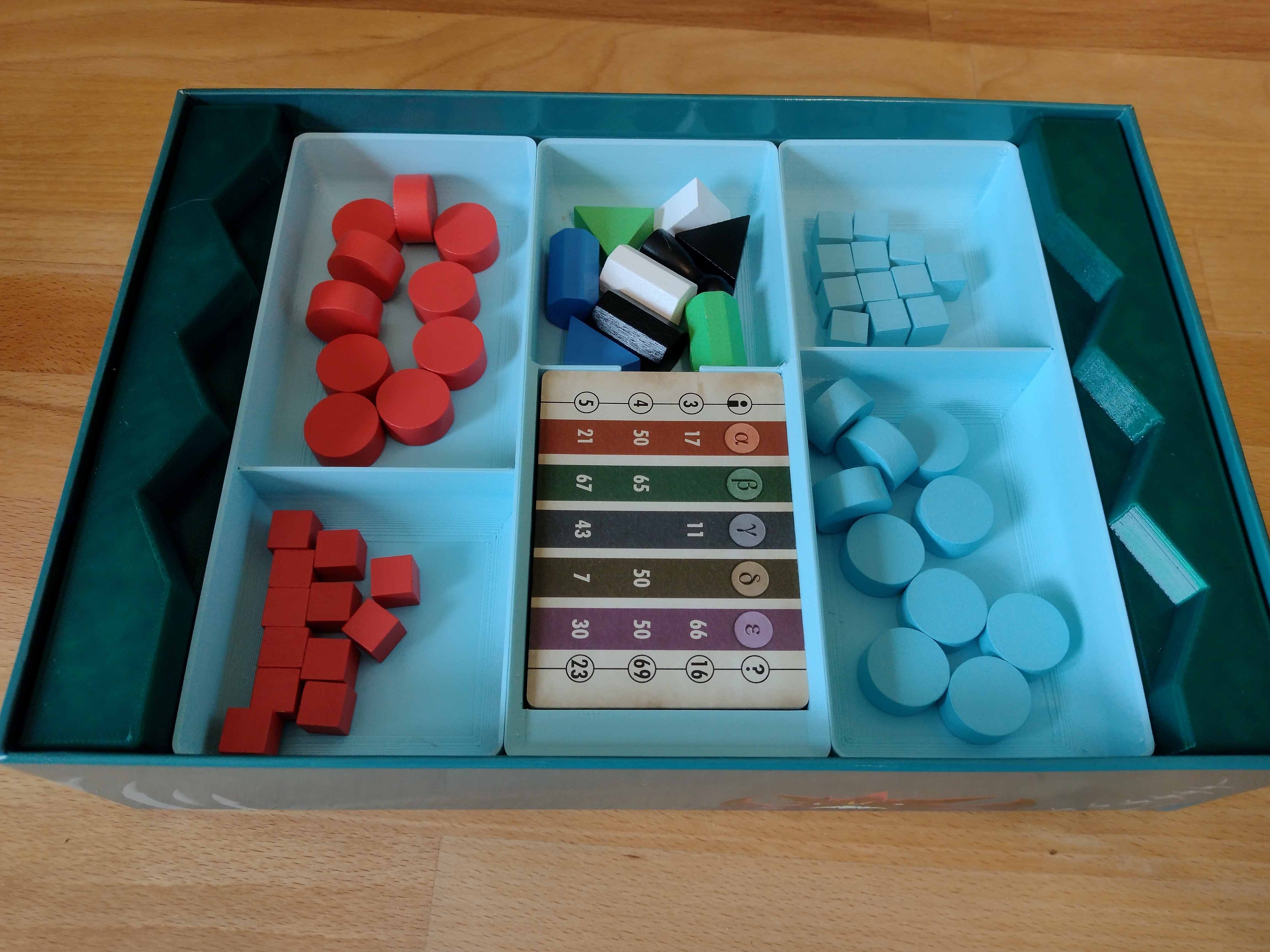 Cryptid Boardgame Inlay