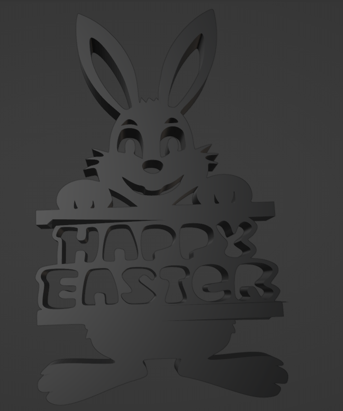 Velikonoční zajíček Happy Easter