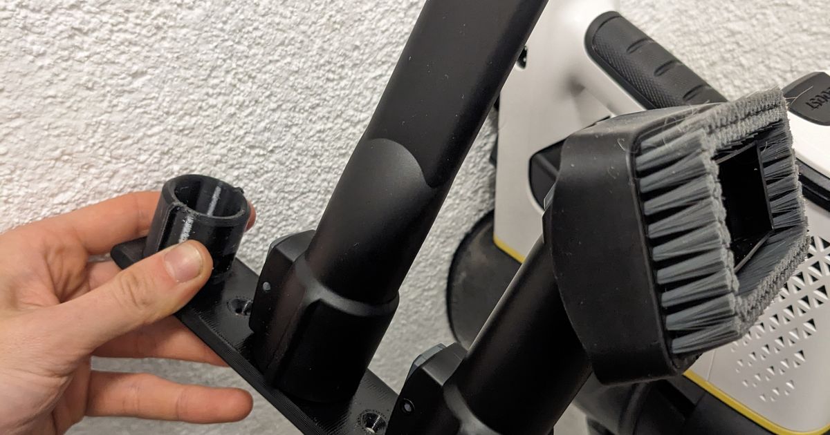 Kärcher VC vacuums 3 piece nozzle holder by HolzerMax Download free