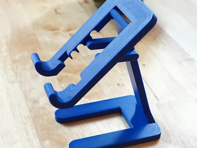 Phone Stand, Articulated & Print-In-Place