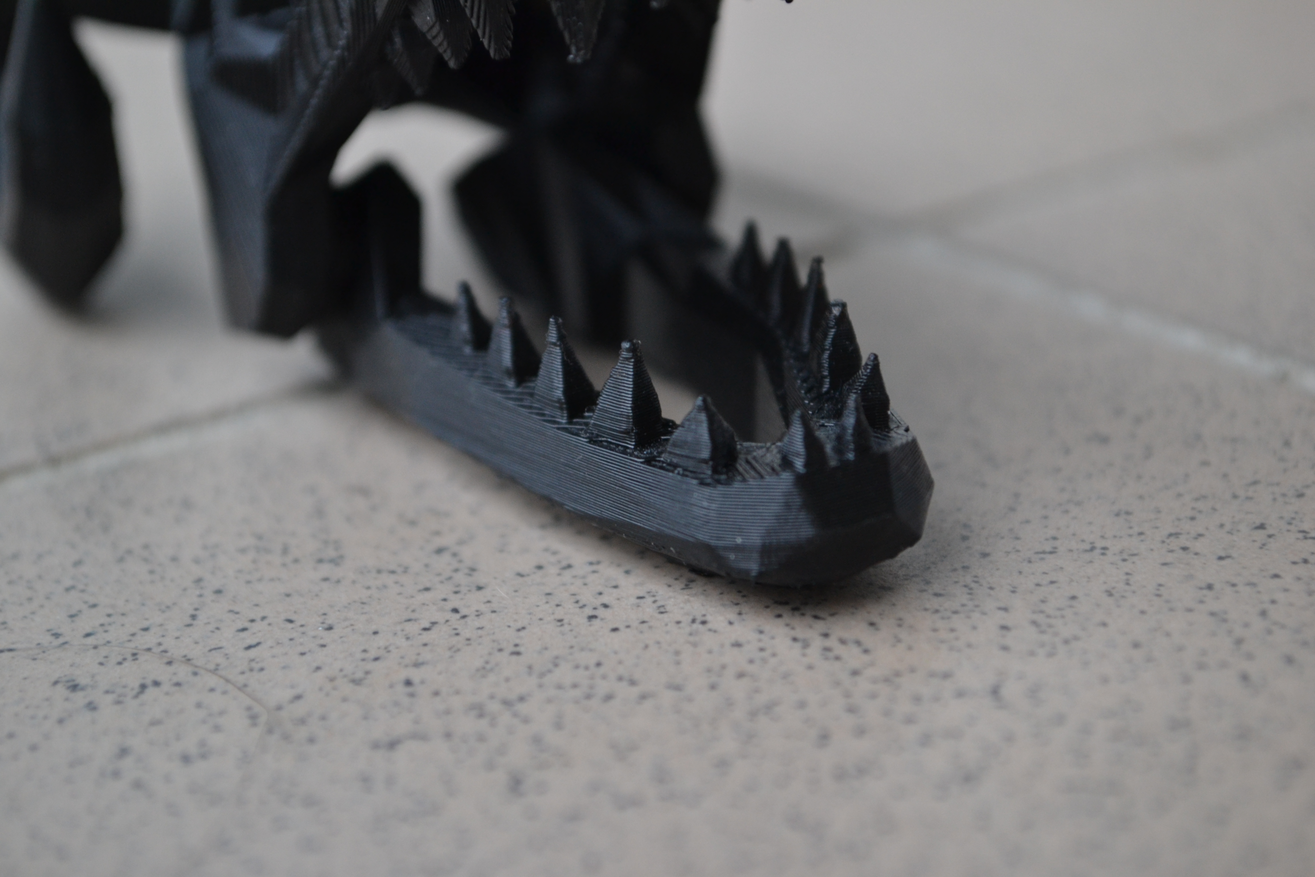 Miniatura 4 do modelo 3D Dragon skull