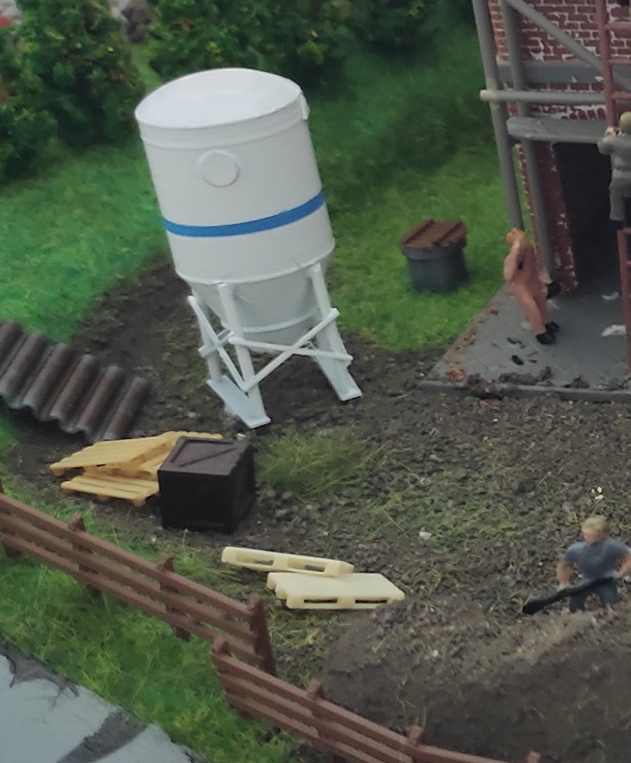 míchací věž na staveniště 1:87