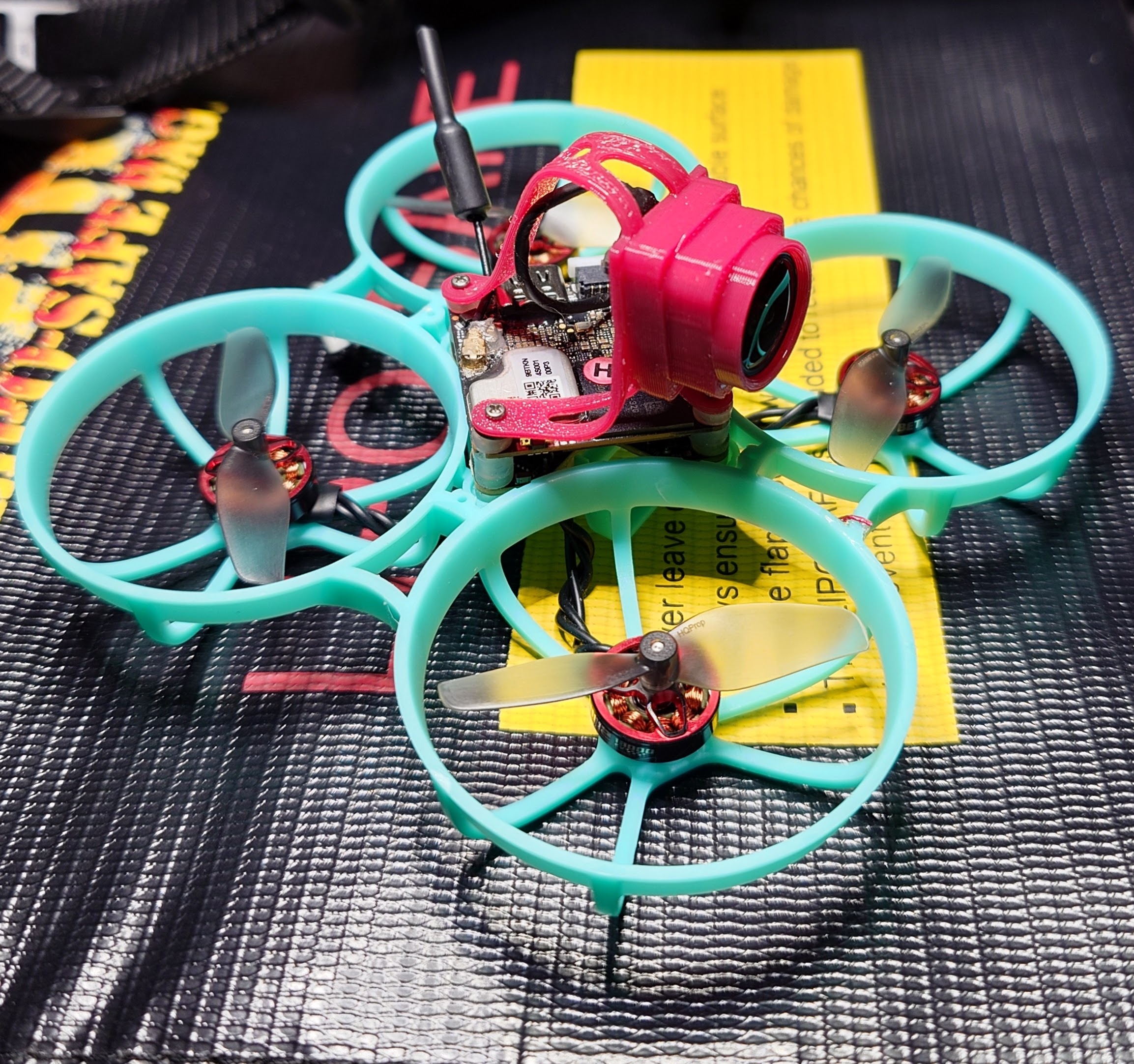 DJI O4 - O3 lens mod whoop canopy remix 3D model