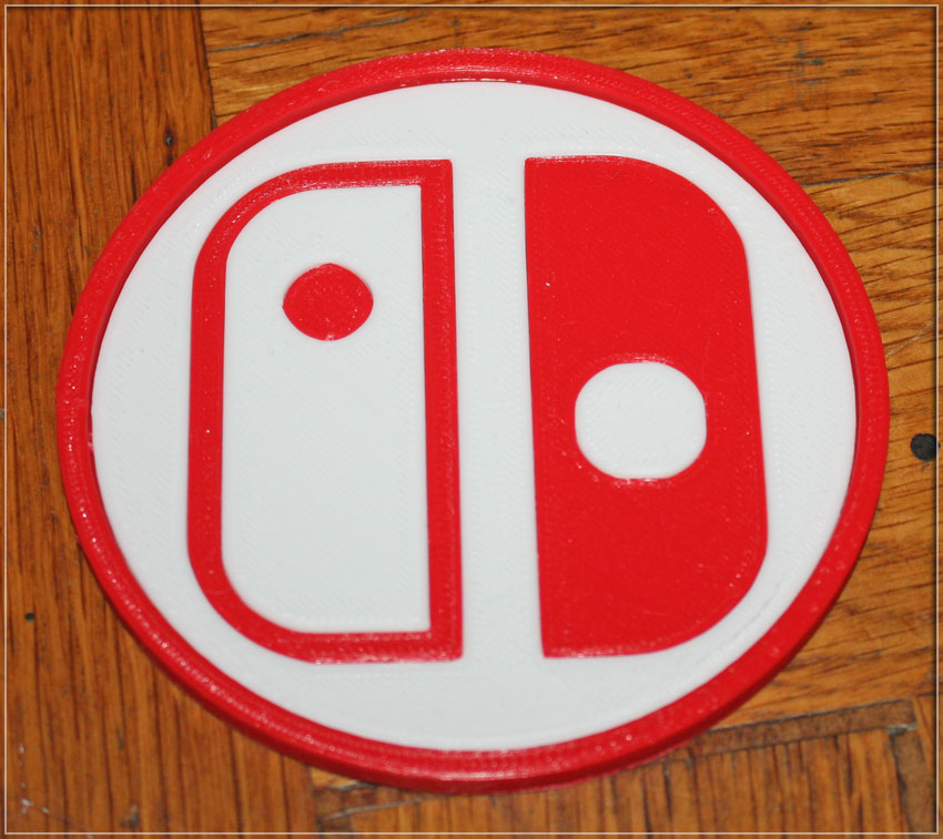 Miniatura 2 do modelo 3D Nintendo Switch Coasters