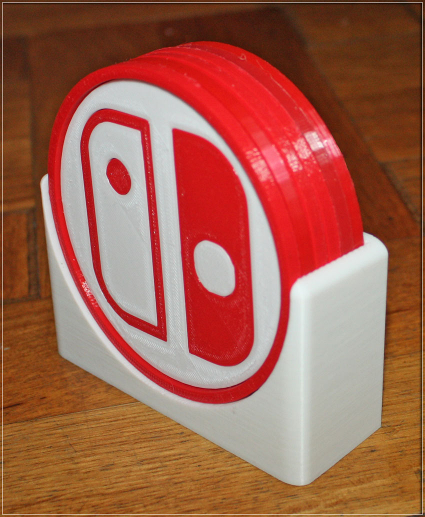 Miniatura 6 do modelo 3D Nintendo Switch Coasters