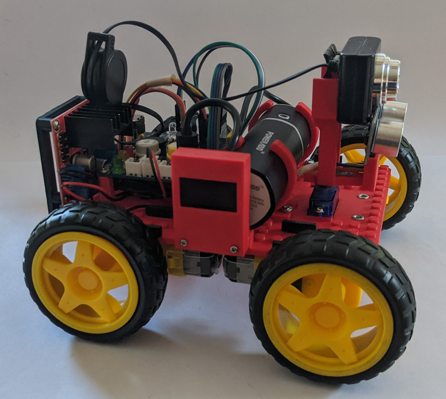 Flexible chassis 2WD & 4WD robot