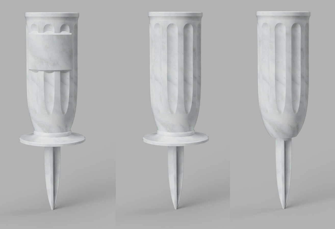 Cemetery Vase