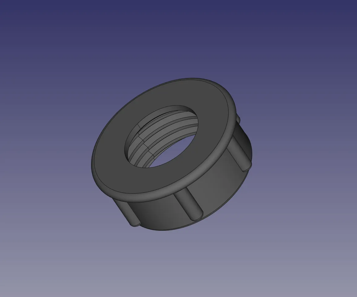 Bath overflow drain parts by timataran | Download free STL model ...