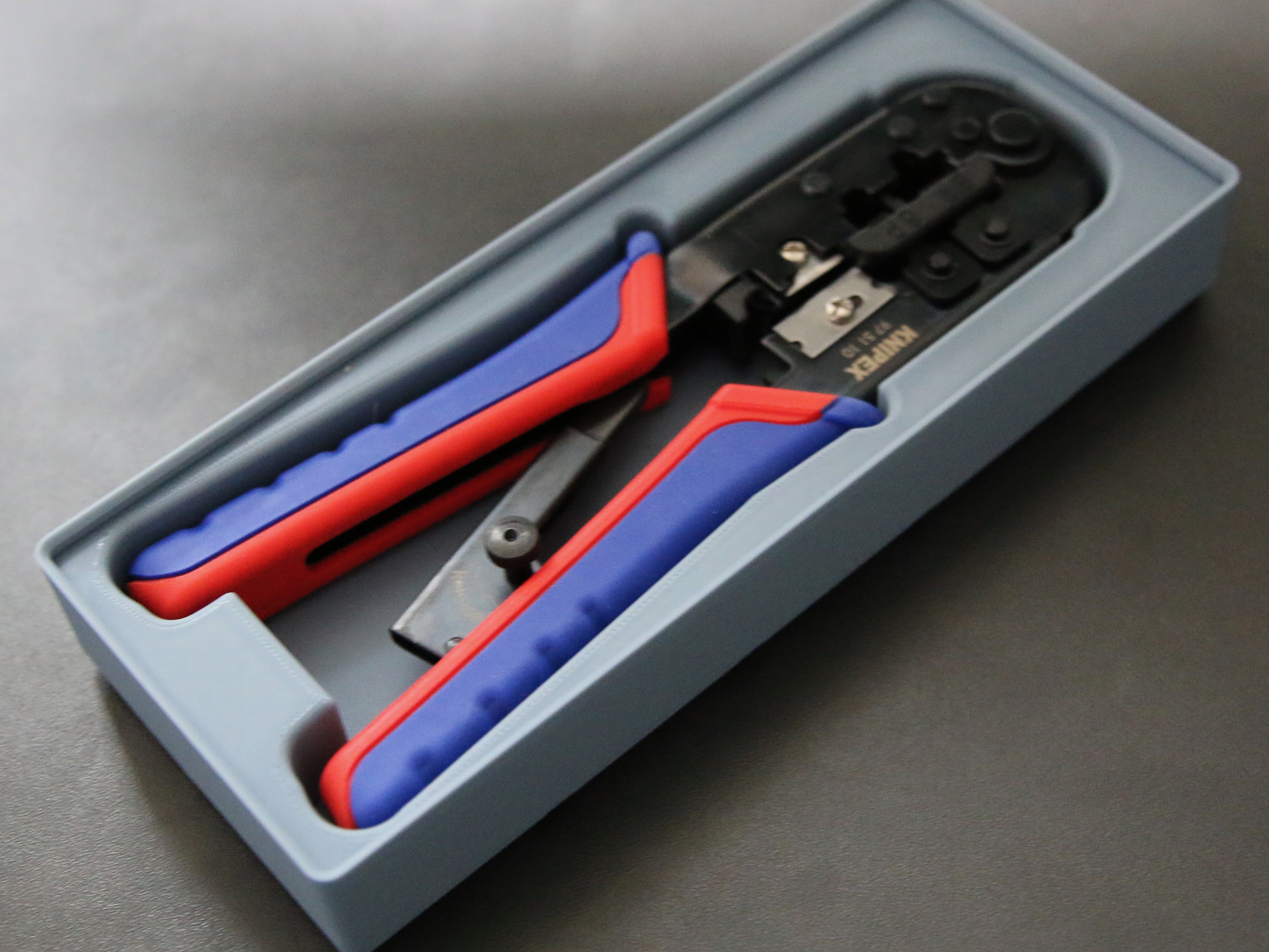 Gridfinity Tray for Knipex 97 51 10 Crimp Tool