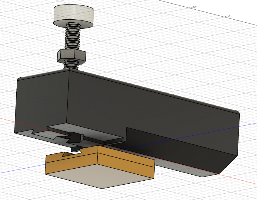 Small trowel for plaster lists