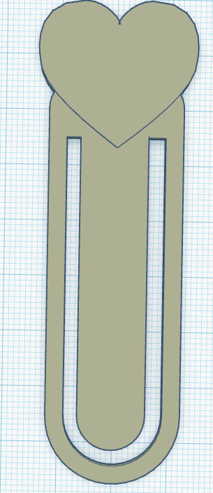 heart bookmark