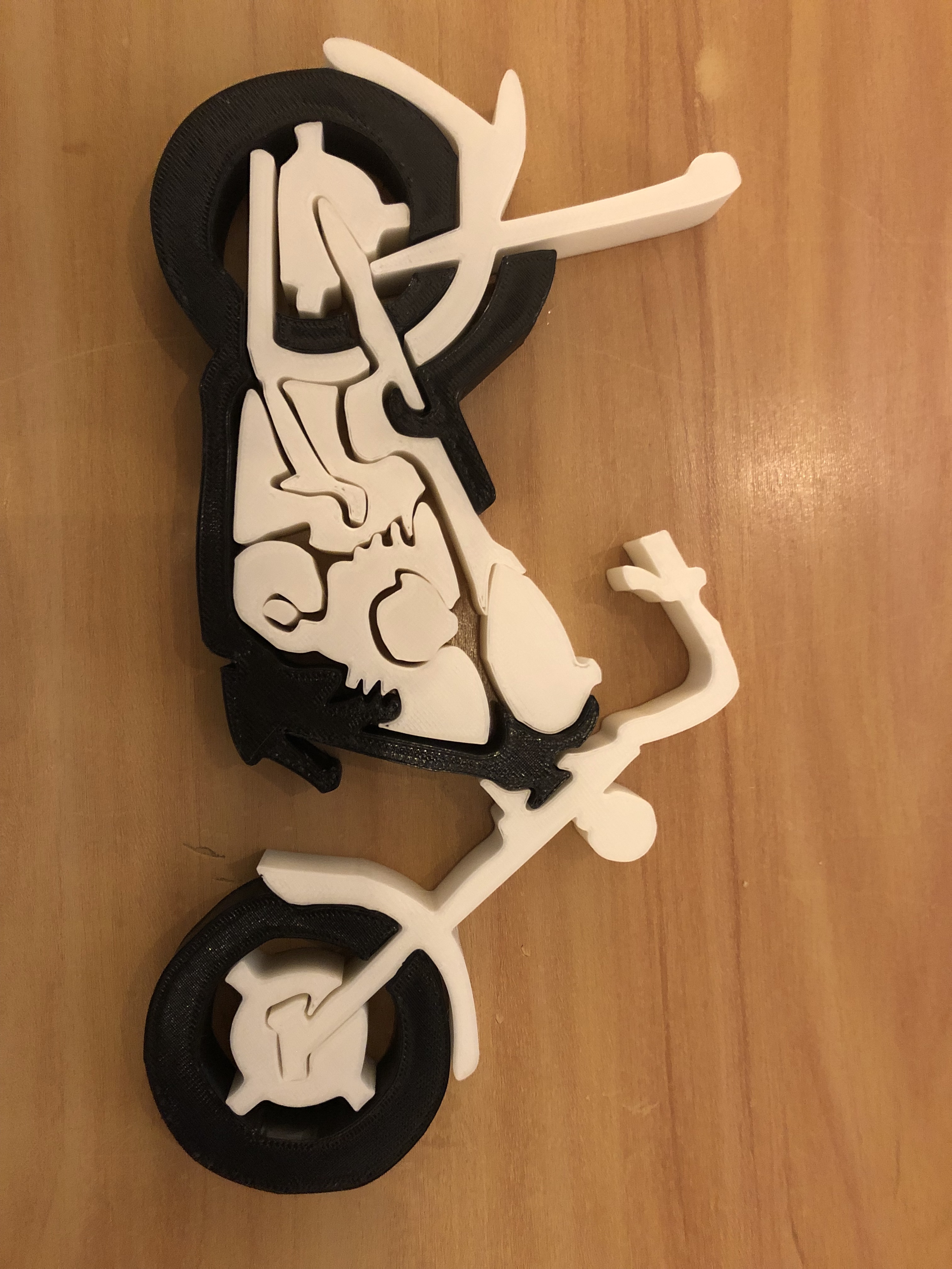 Motorcycle puzzle