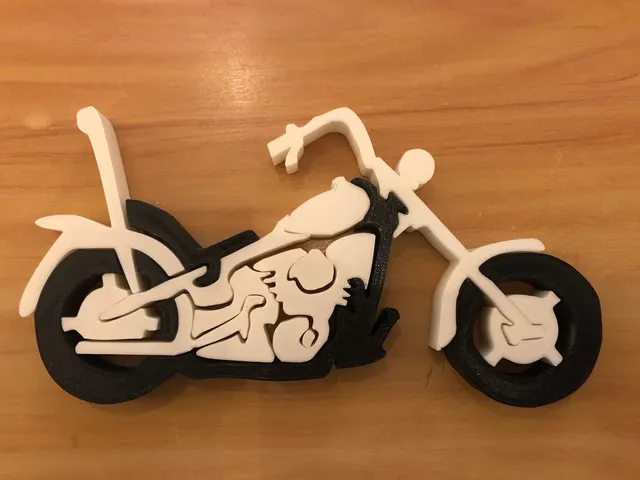 Motorcycle puzzle