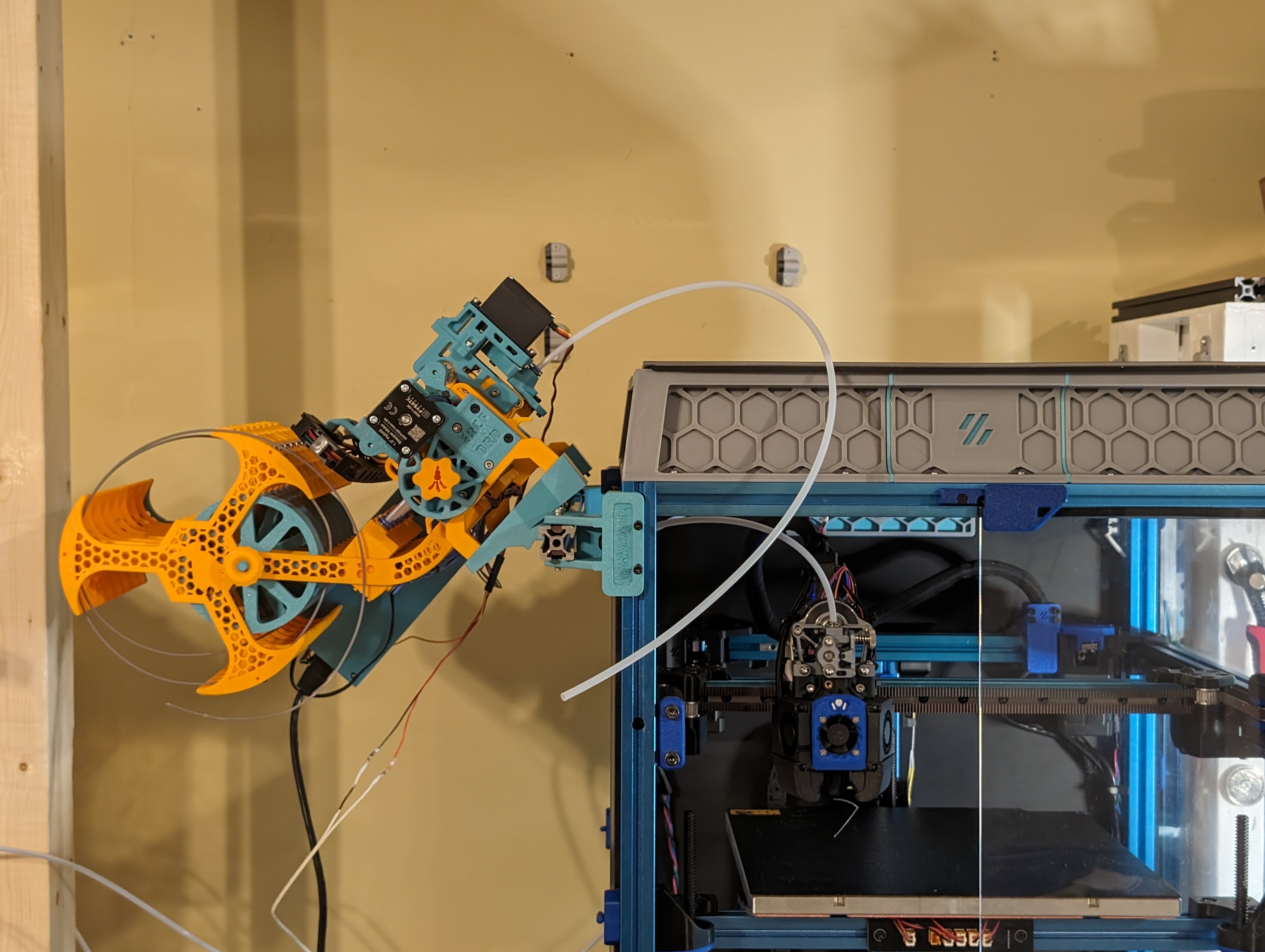 Steeper Angle ERCF Extrusion Mount — miniatura 2