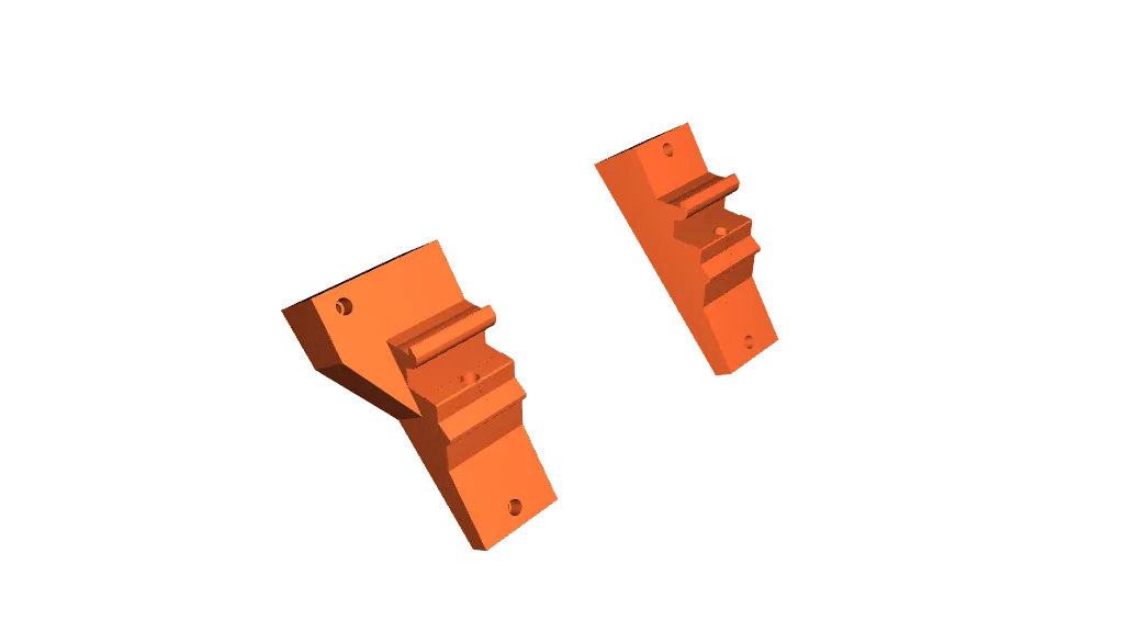 Steeper Angle ERCF Extrusion Mount by Imburr | Download free STL model ...
