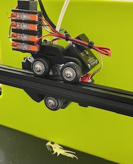 Ender 5+ Hot End Direct Drive Cable support with Wago Fittings V2